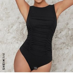 Ruched Bodysuit